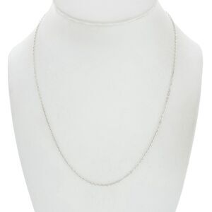 Vintage MSCO Sterling Silver 925 Oval Chain Necklace 18"